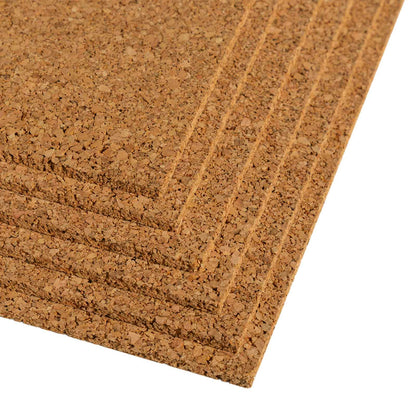 Cork Sheet 6 pcs Brown 100 x 50 cm Cork