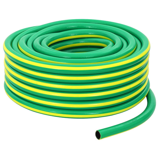 Garden Hose 5-Ply Green and Yellow 19 mm PVC