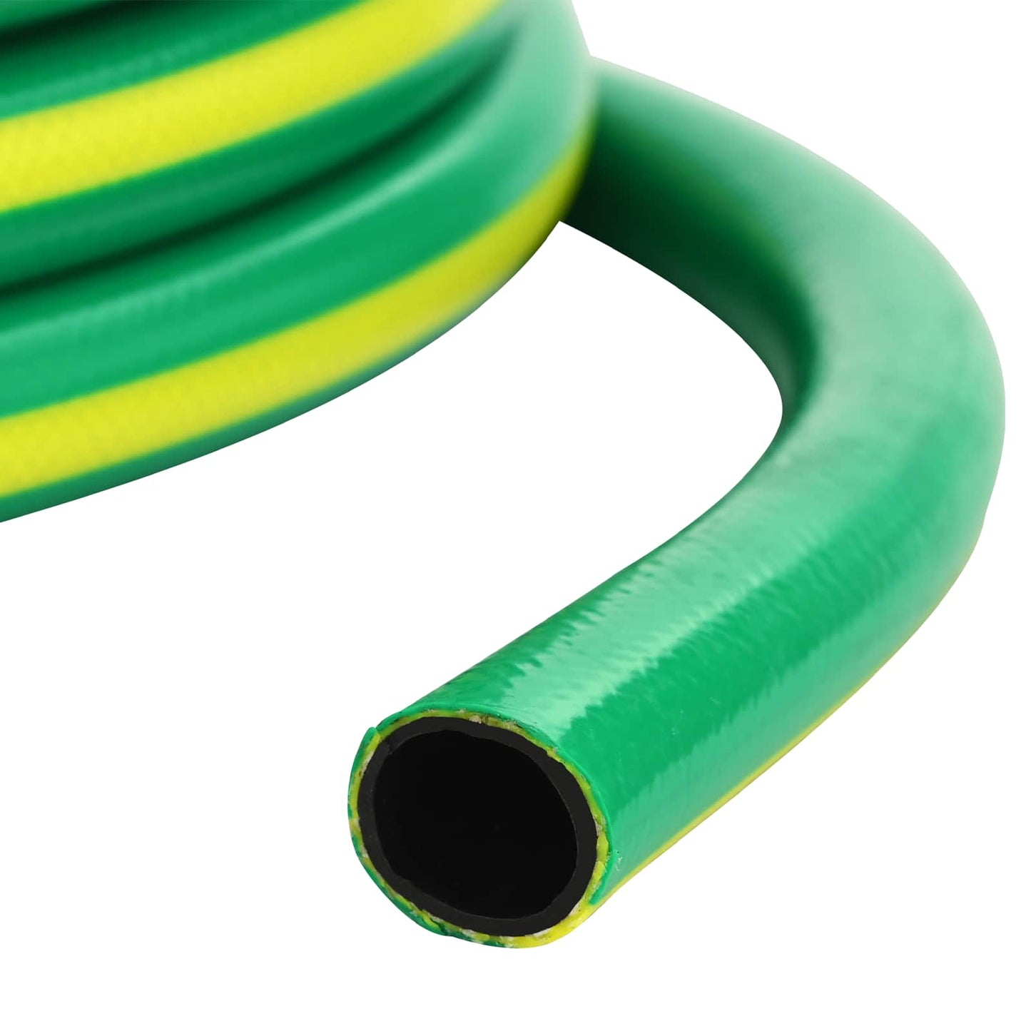 Garden Hose 5-Ply Green and Yellow 1" 20 m PVC