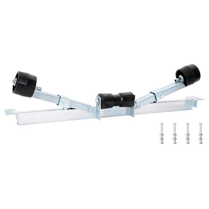 Boat Trailer Bottom Support 111 x 12.5 x 43 cm Galvanised Steel