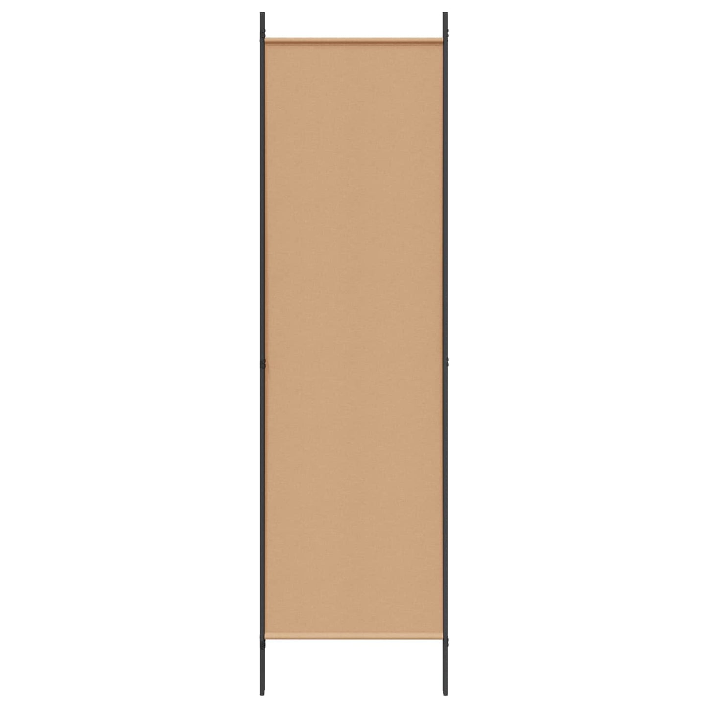 3-Panel Room Divider Beige 150 x 180 cm Fabric