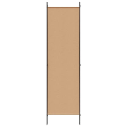 3-Panel Room Divider Beige 150 x 180 cm Fabric