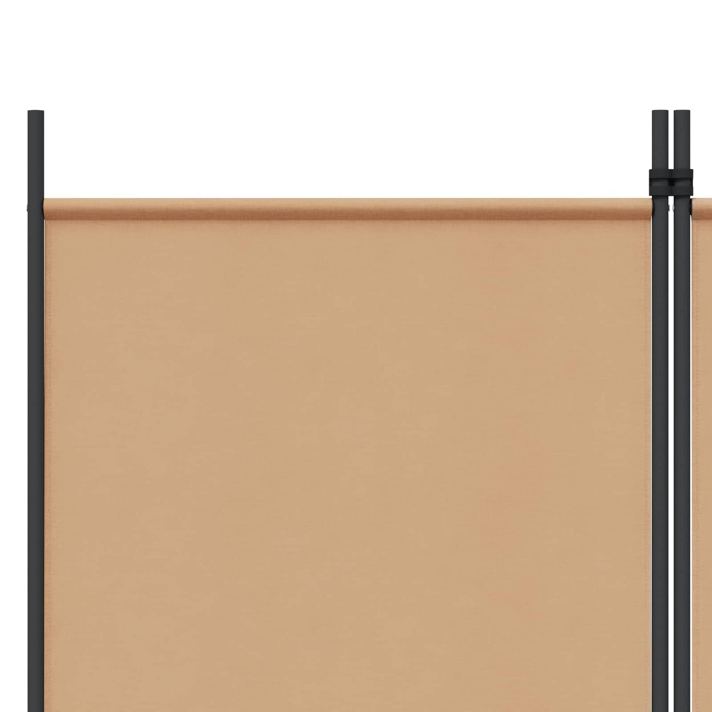 6-Panel Room Divider Beige 300 x 180 cm Fabric