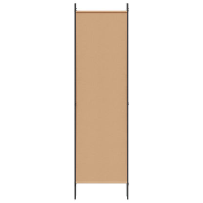 6-Panel Room Divider Beige 300 x 180 cm Fabric