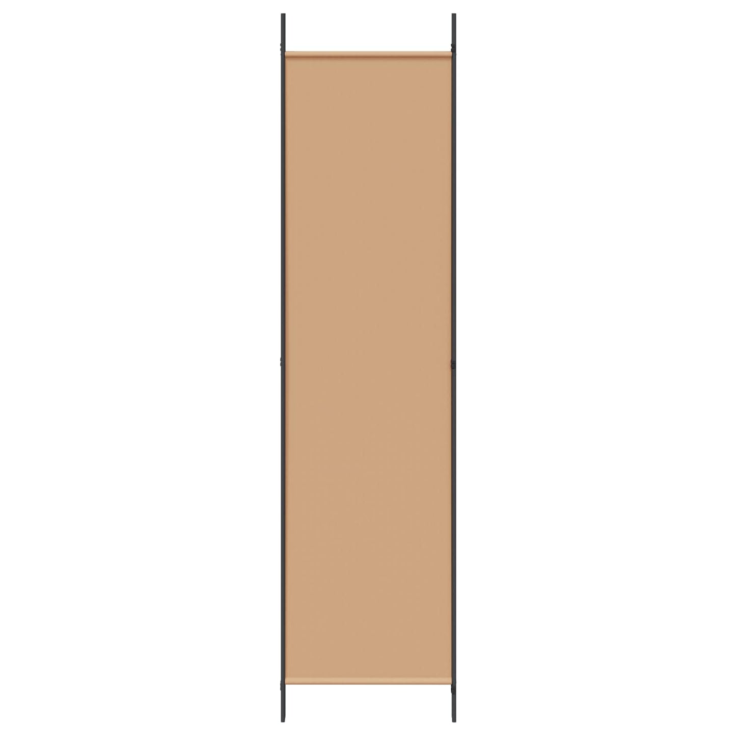 Room Divider Beige 150 x 200 cm Fabric