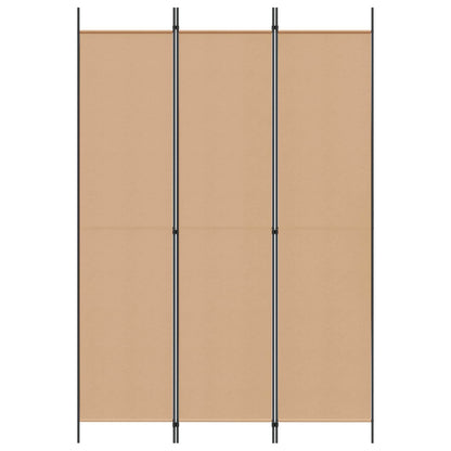 Room Divider Beige 150 x 220 cm Fabric