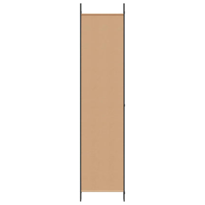 Room Divider Beige 200 x 220 cm Fabric
