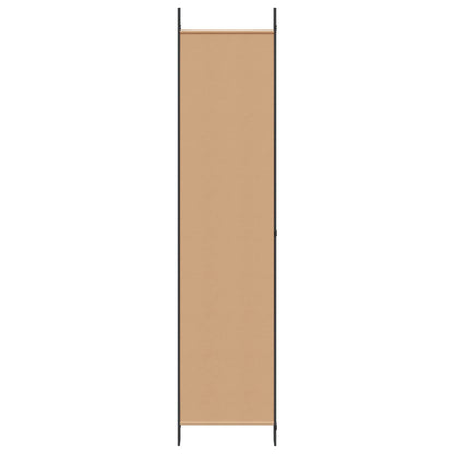 Room Divider Beige 250 x 220 cm Fabric