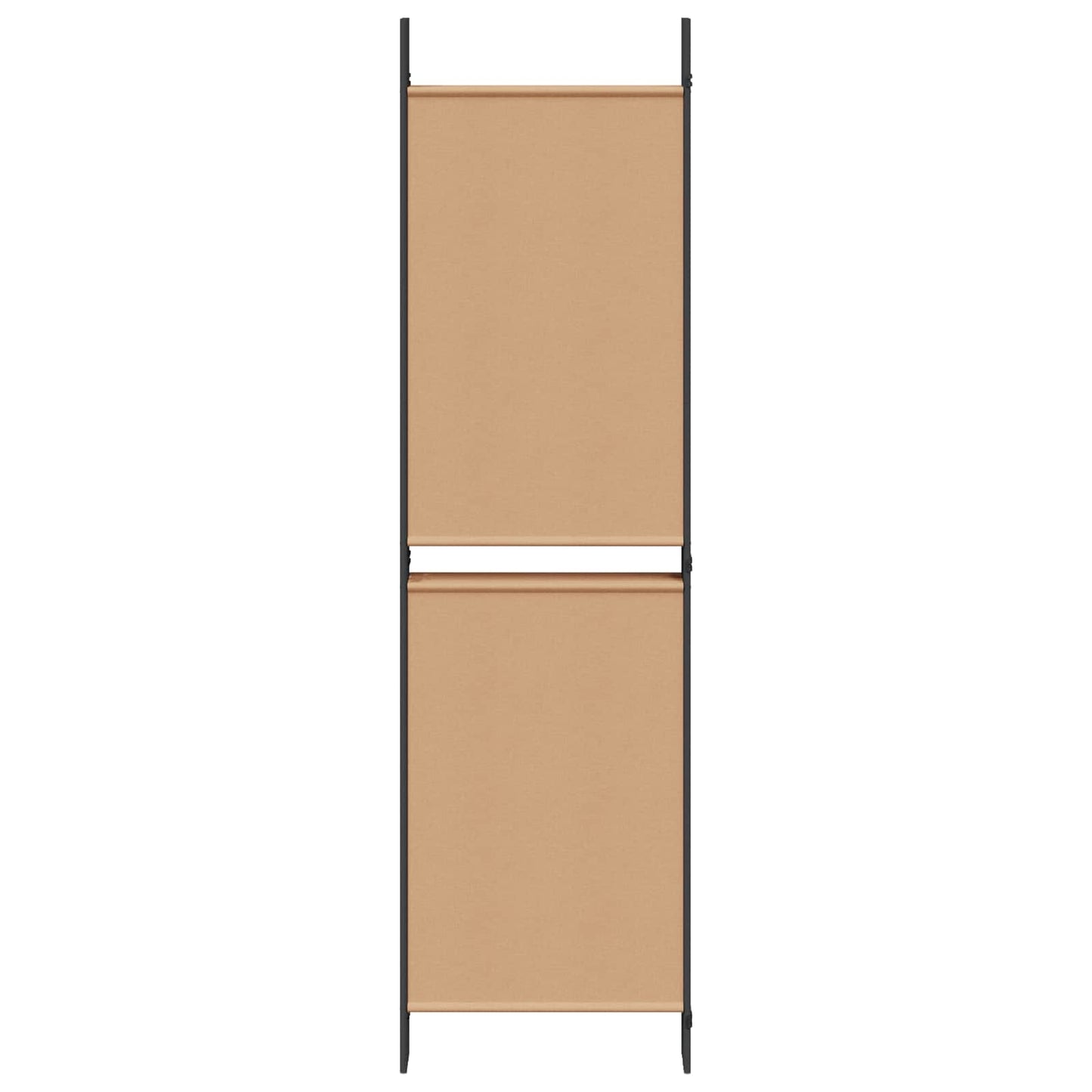 6-Panel Room Divider Beige 300 x 180 cm Fabric