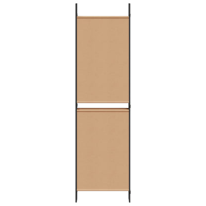6-Panel Room Divider Beige 300 x 180 cm Fabric