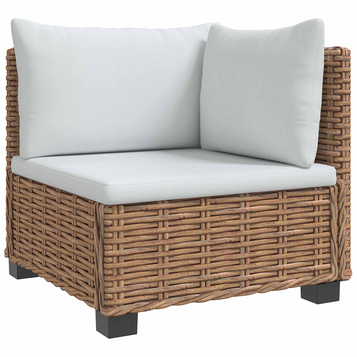5 pcs Rattan Lounge Set with Cushions GENDT Natural Rattan