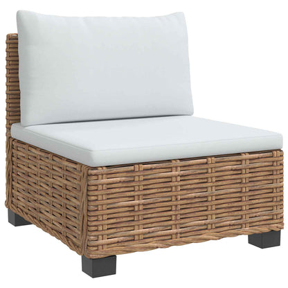 7 pcs Rattan Lounge Set with Cushions GENDT Natural Rattan