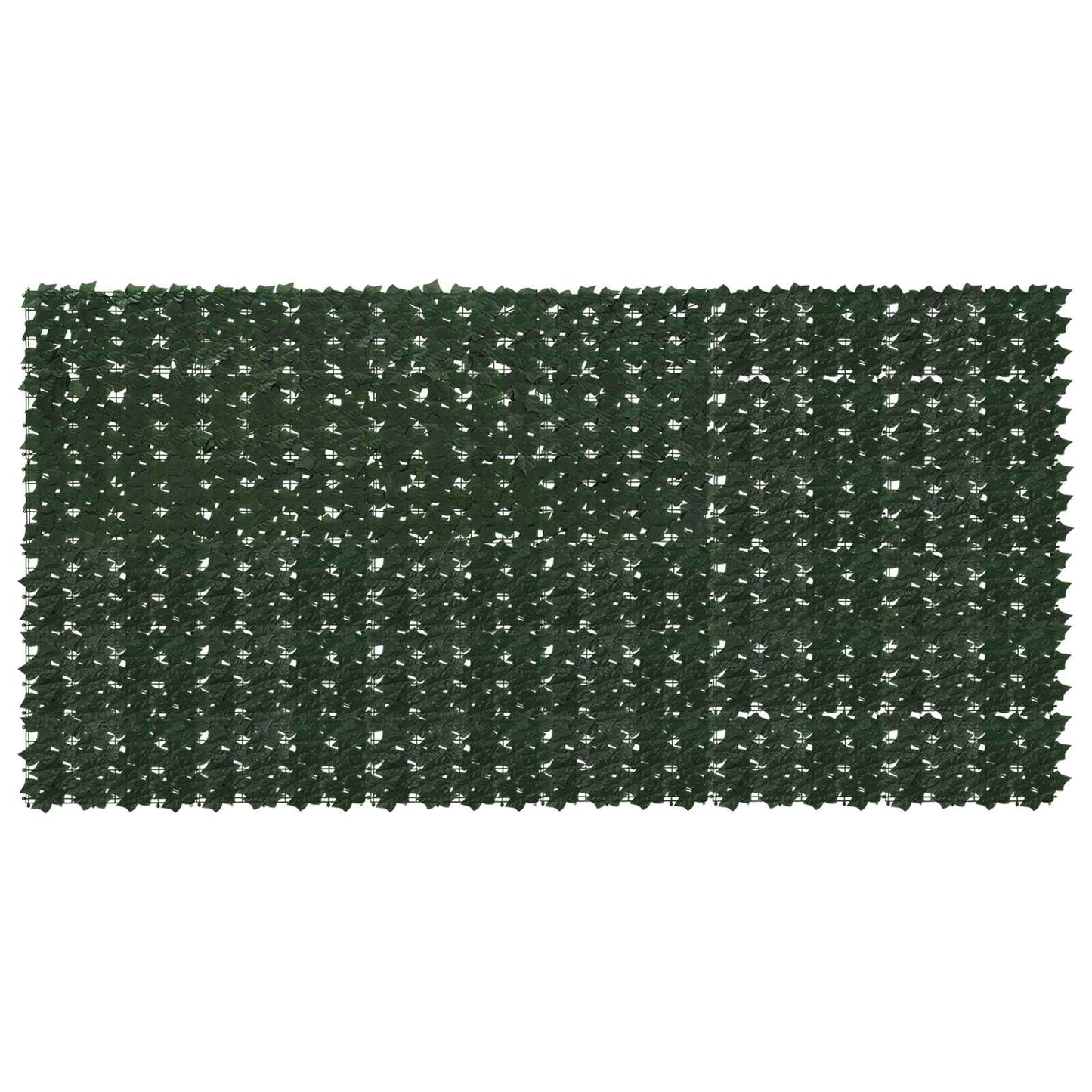 Balcony Screen with Leaves Dark Green 300 x 150 cm