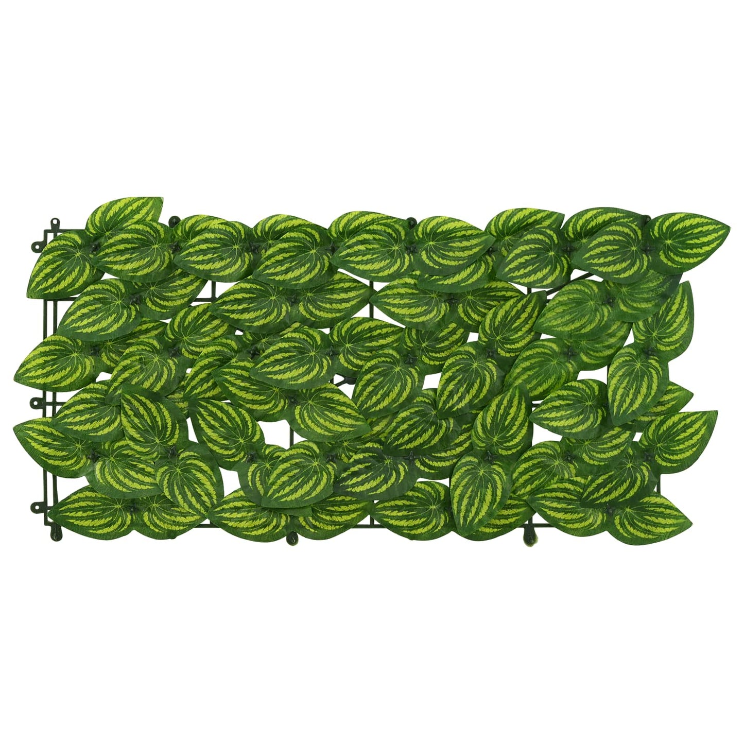 Balcony Screen with Leaves Green and Yellow 600 x 150 cm