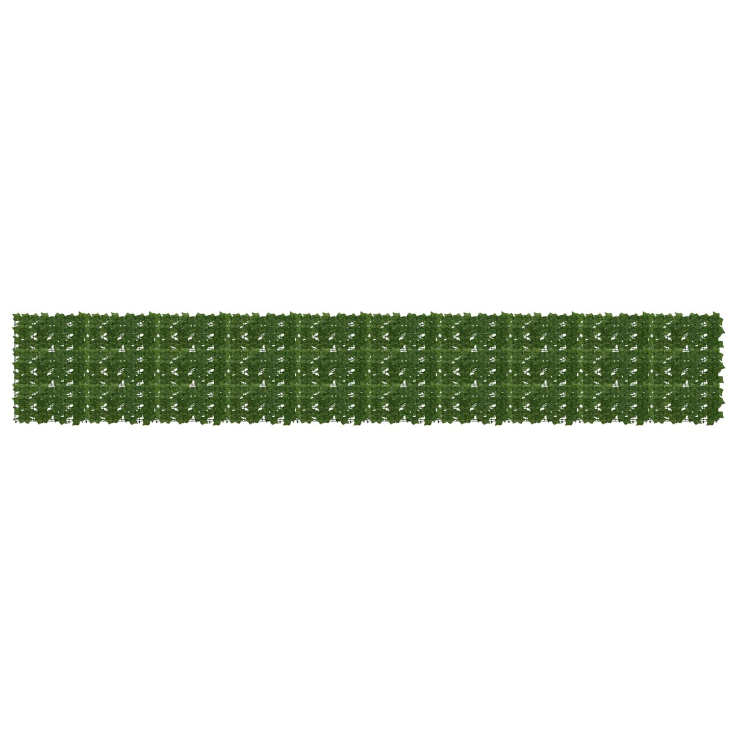 Balcony Screen with Leaves Green 500 x 75 cm