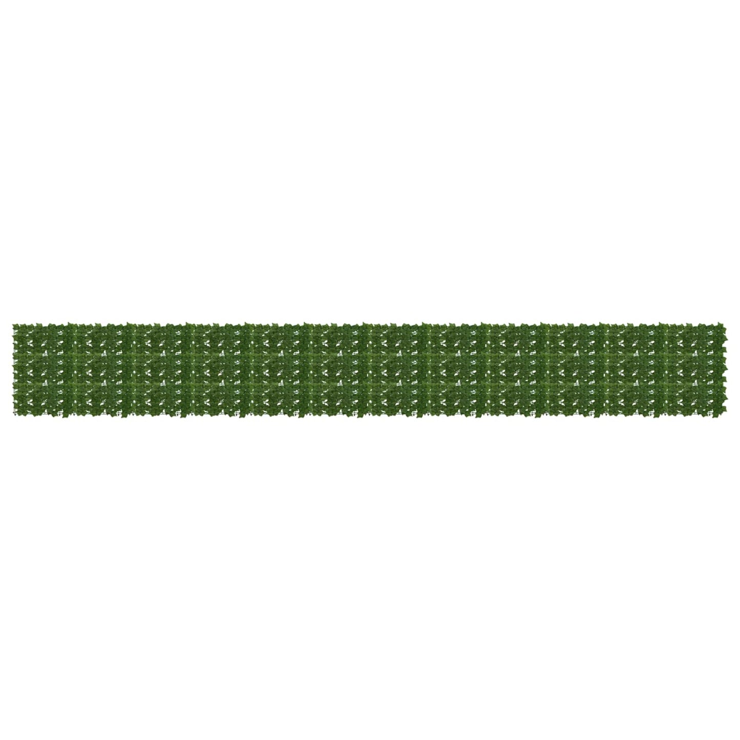 Balcony Screen with Leaves Green 600 x 75 cm