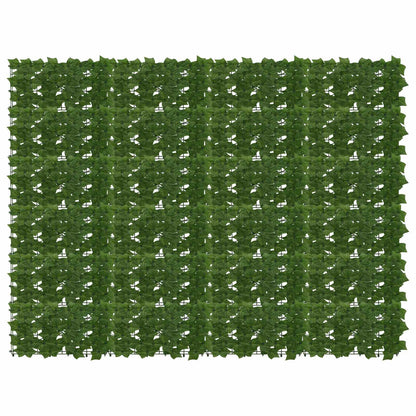 Balcony Screen with Leaves Green 200 x 150 cm