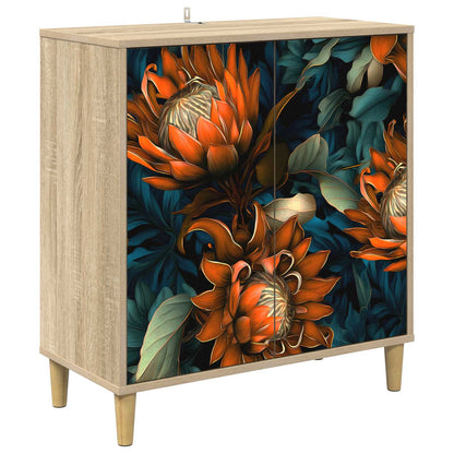 Sideboard LOCHEM Sonoma 69 x 33 x 75 cm Engineered Wood