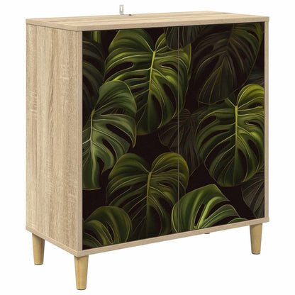 Sideboard ELBURG Sonoma 69 x 33 x 75 cm Engineered Wood