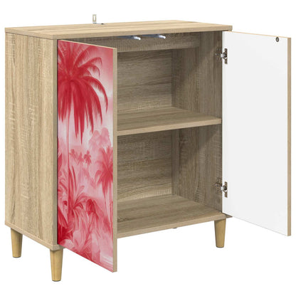 Sideboard AACHEN Sonoma 69 x 33 x 75 cm Engineered Wood