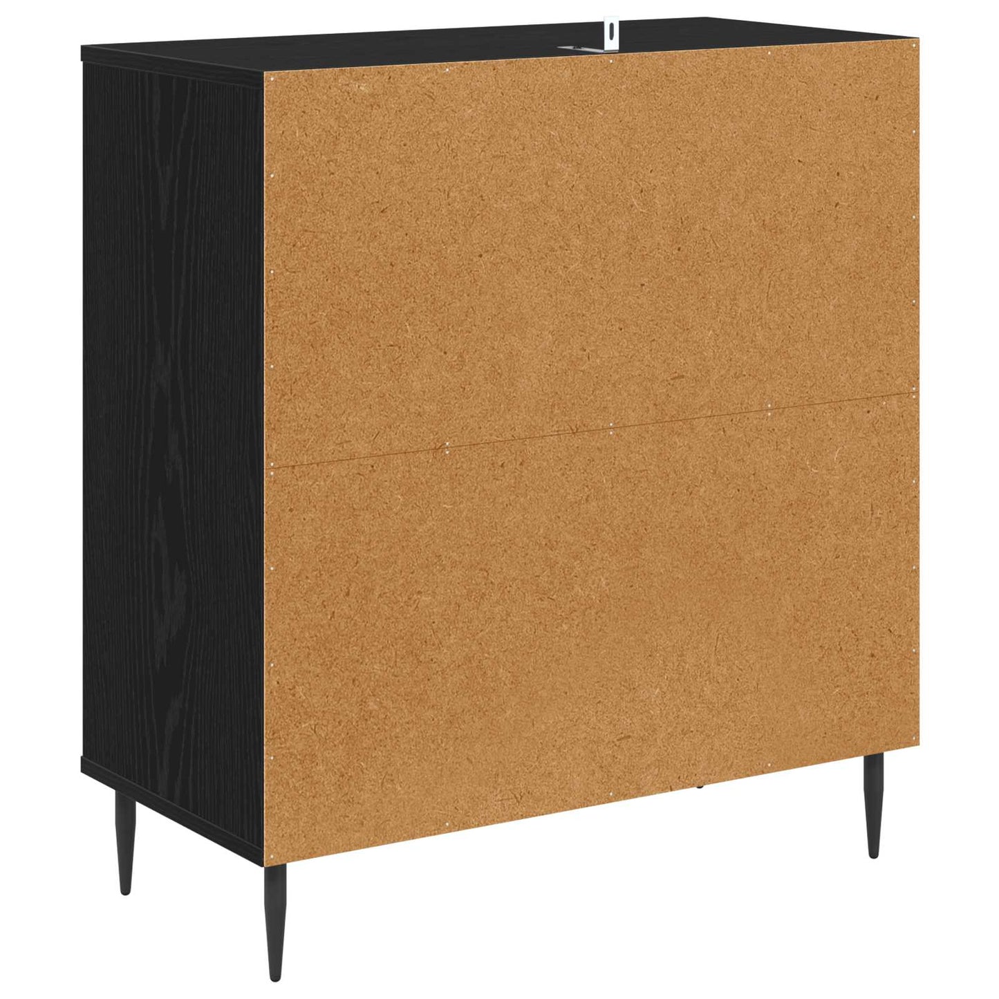 Sideboard BORNE Black Oak 69 x 33 x 76 cm Engineered Wood
