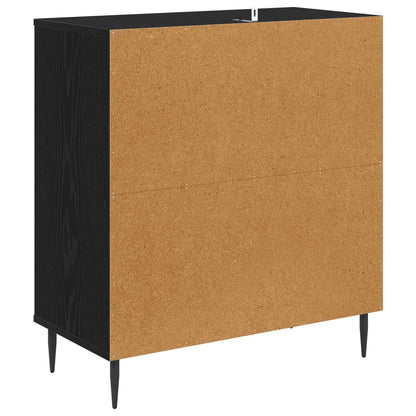 Sideboard HEESCH Black Oak 69 x 33 x 76 cm Engineered Wood
