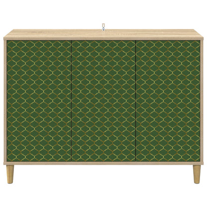 Sideboard GELEEN Sonoma 102 x 33 x 75 cm Engineered Wood