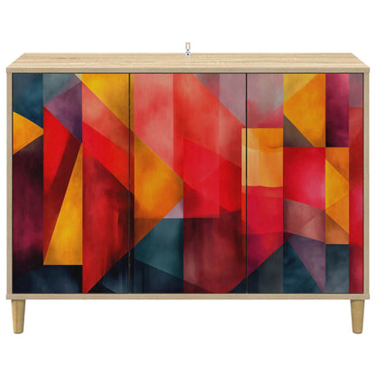 Sideboard HEESCH Sonoma 102 x 33 x 75 cm Engineered Wood
