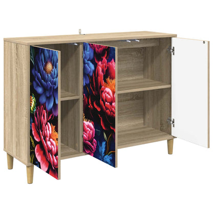 Sideboard KIEL Sonoma 102 x 33 x 75 cm Engineered Wood