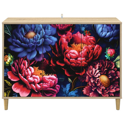 Sideboard KIEL Sonoma 102 x 33 x 75 cm Engineered Wood