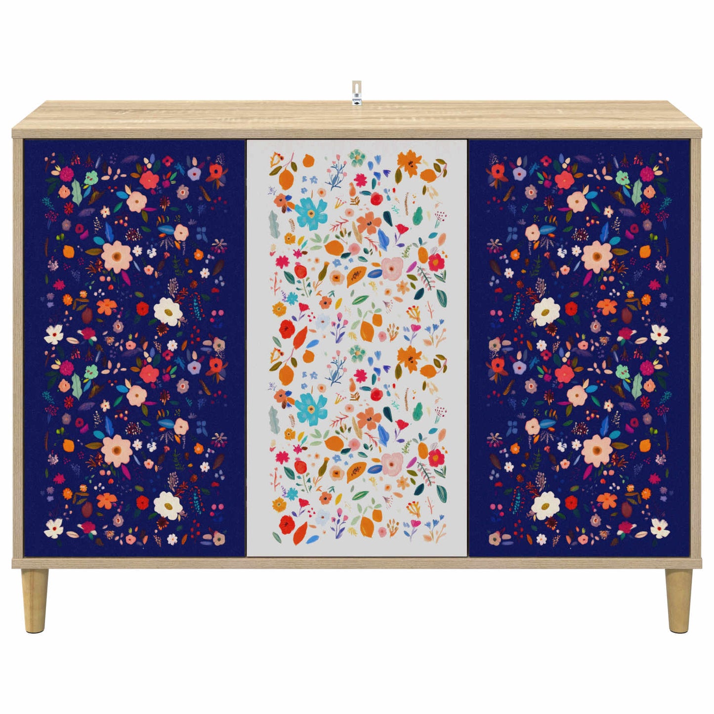 Sideboard MAINZ Sonoma 102 x 33 x 75 cm Engineered Wood