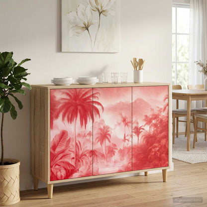 Sideboard AACHEN Sonoma 102 x 33 x 75 cm Engineered Wood