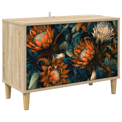 TV Cabinet LOCHEM 69 x 33 x 50 cm Sonoma Engineered Wood