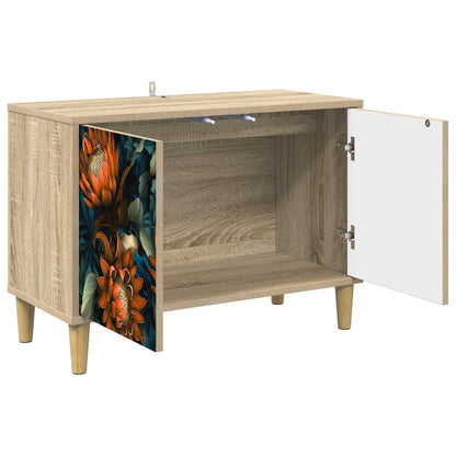 TV Cabinet LOCHEM 69 x 33 x 50 cm Sonoma Engineered Wood