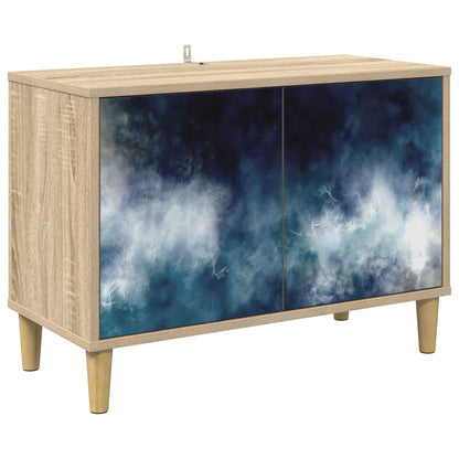 TV Cabinet RAALTE 69 x 33 x 50 cm Sonoma Engineered Wood