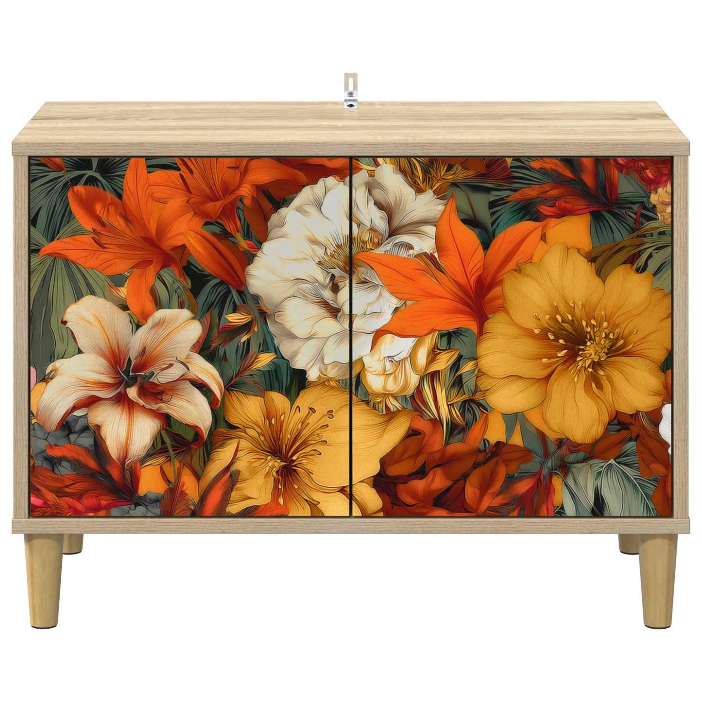 TV Cabinet GENNEP 69 x 33 x 50 cm Sonoma Engineered Wood