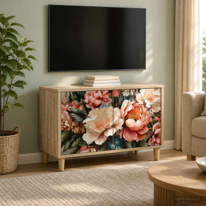 TV Cabinet BORNE 69 x 33 x 50 cm Sonoma Engineered Wood