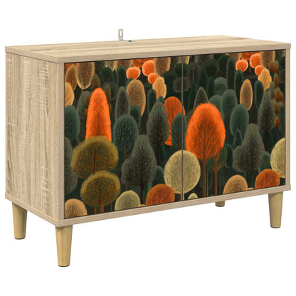 TV Cabinet ZAANDAM 69 x 33 x 50 cm Sonoma Engineered Wood