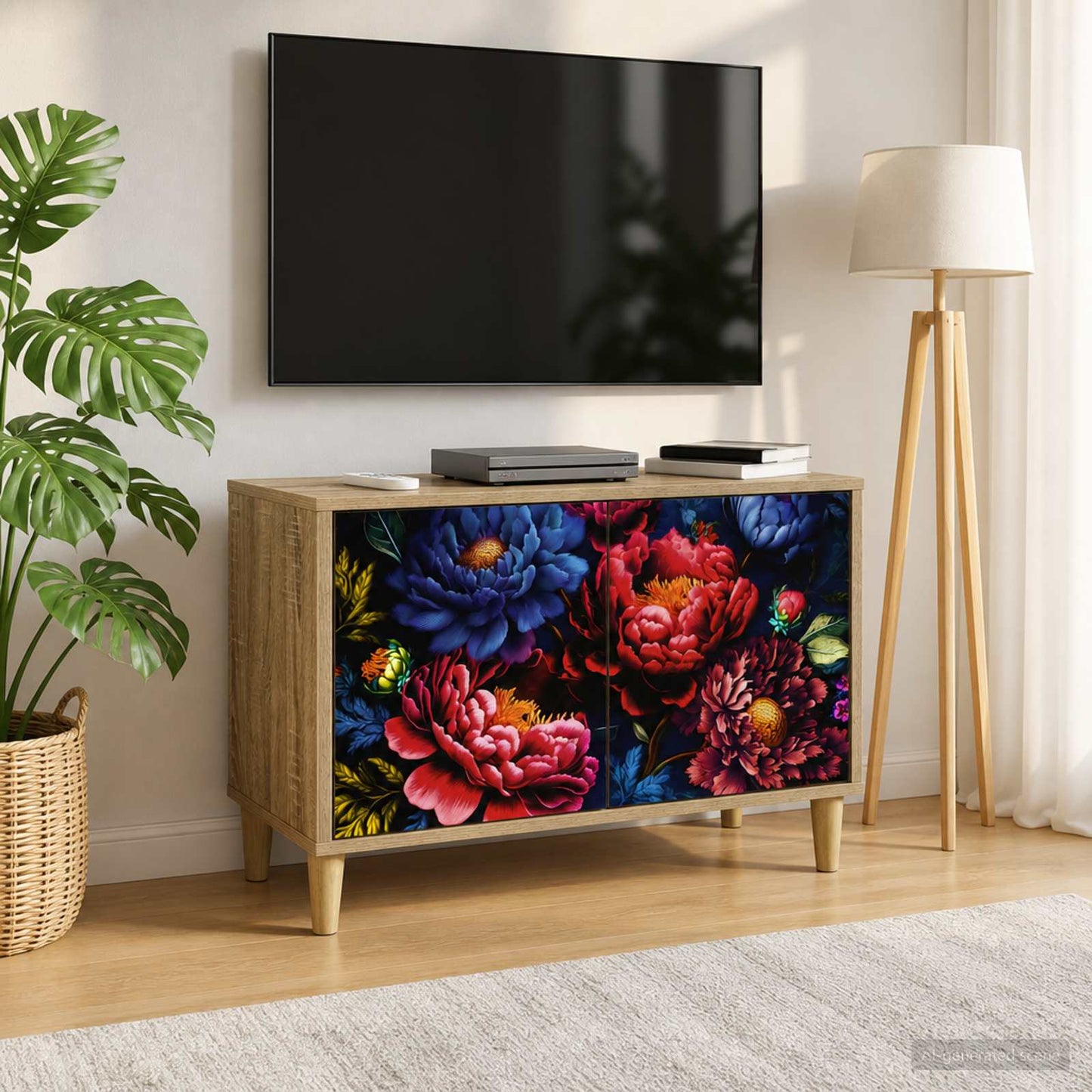 TV Cabinet KIEL 69 x 33 x 50 cm Sonoma Engineered Wood