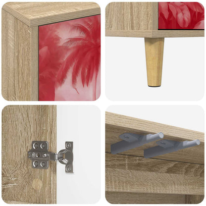 TV Cabinet AACHEN 69 x 33 x 50 cm Sonoma Engineered Wood