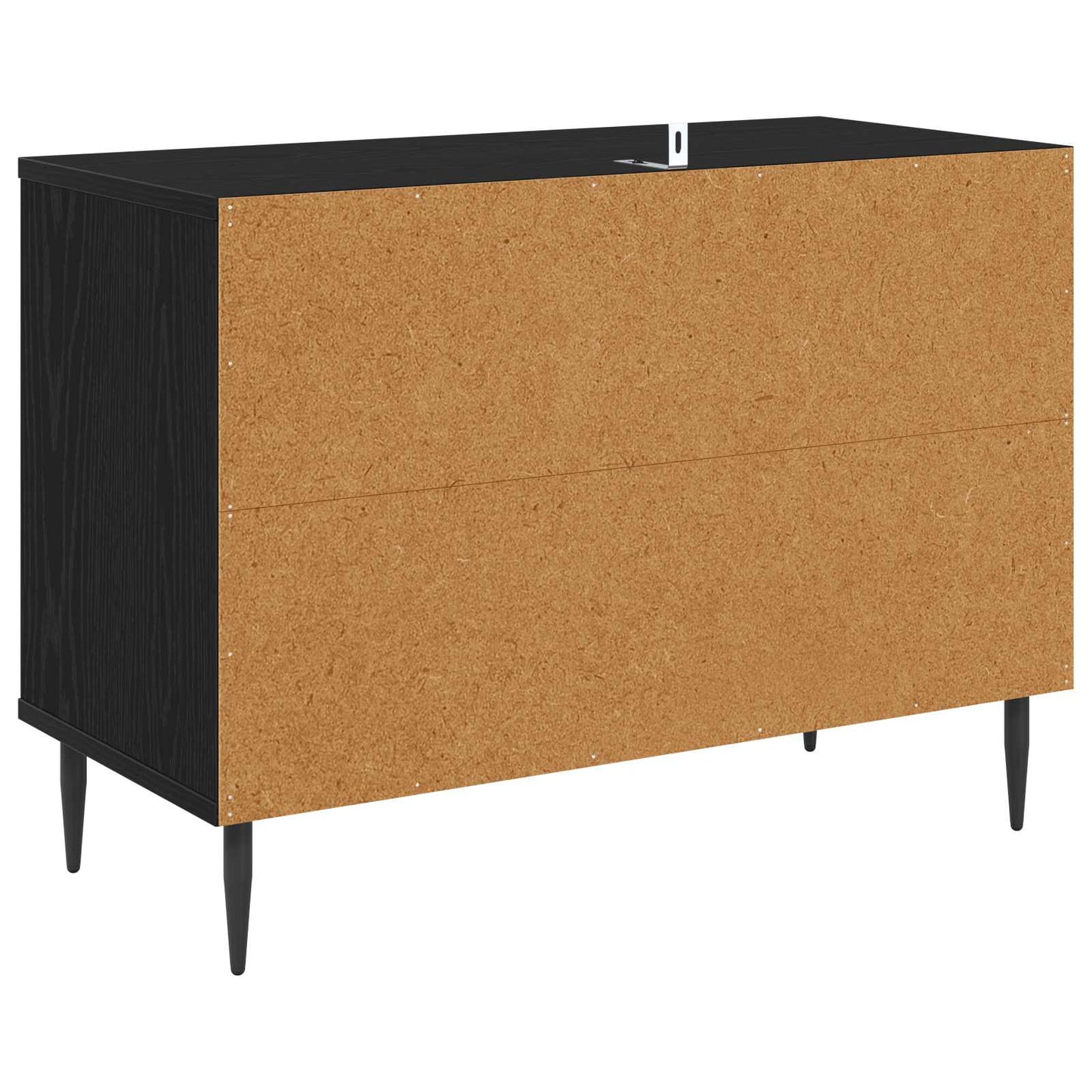 TV Cabinet GENNEP 69 x 33 x 50.5 cm Black Oak Engineered Wood