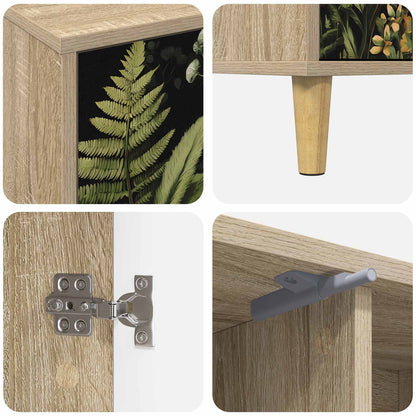 TV Cabinet RHENEN 102 x 33 x 50 cm Sonoma Engineered Wood
