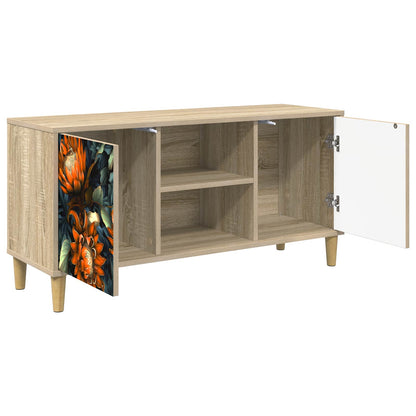 TV Cabinet LOCHEM 102 x 33 x 50 cm Sonoma Engineered Wood