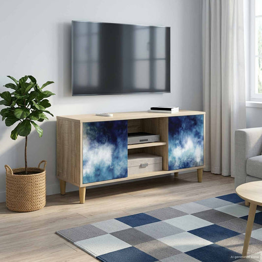 TV Cabinet RAALTE 102 x 33 x 50 cm Sonoma Engineered Wood