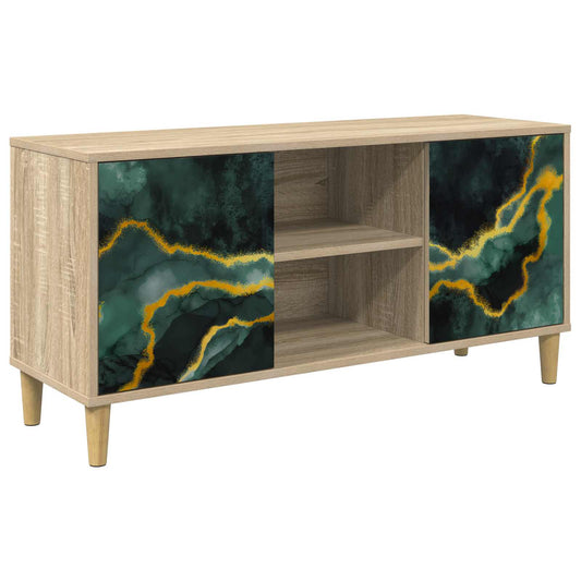 TV Cabinet WIJHE 102 x 33 x 50 cm Sonoma Engineered Wood
