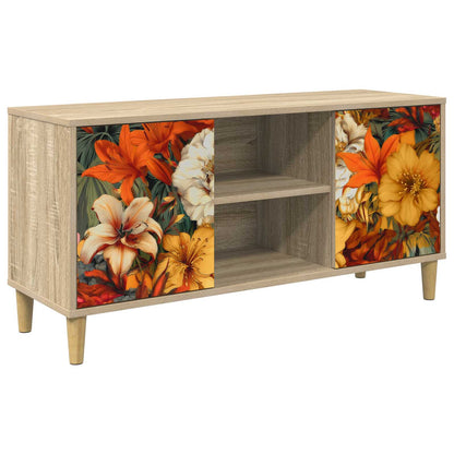 TV Cabinet GENNEP 102 x 33 x 50 cm Sonoma Engineered Wood