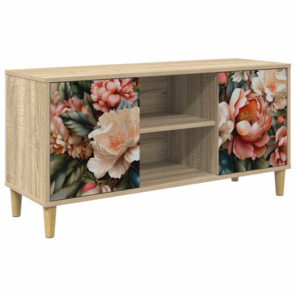 TV Cabinet BORNE 102 x 33 x 50 cm Sonoma Engineered Wood