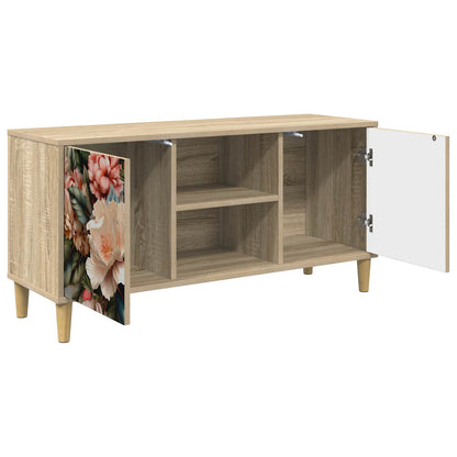 TV Cabinet BORNE 102 x 33 x 50 cm Sonoma Engineered Wood