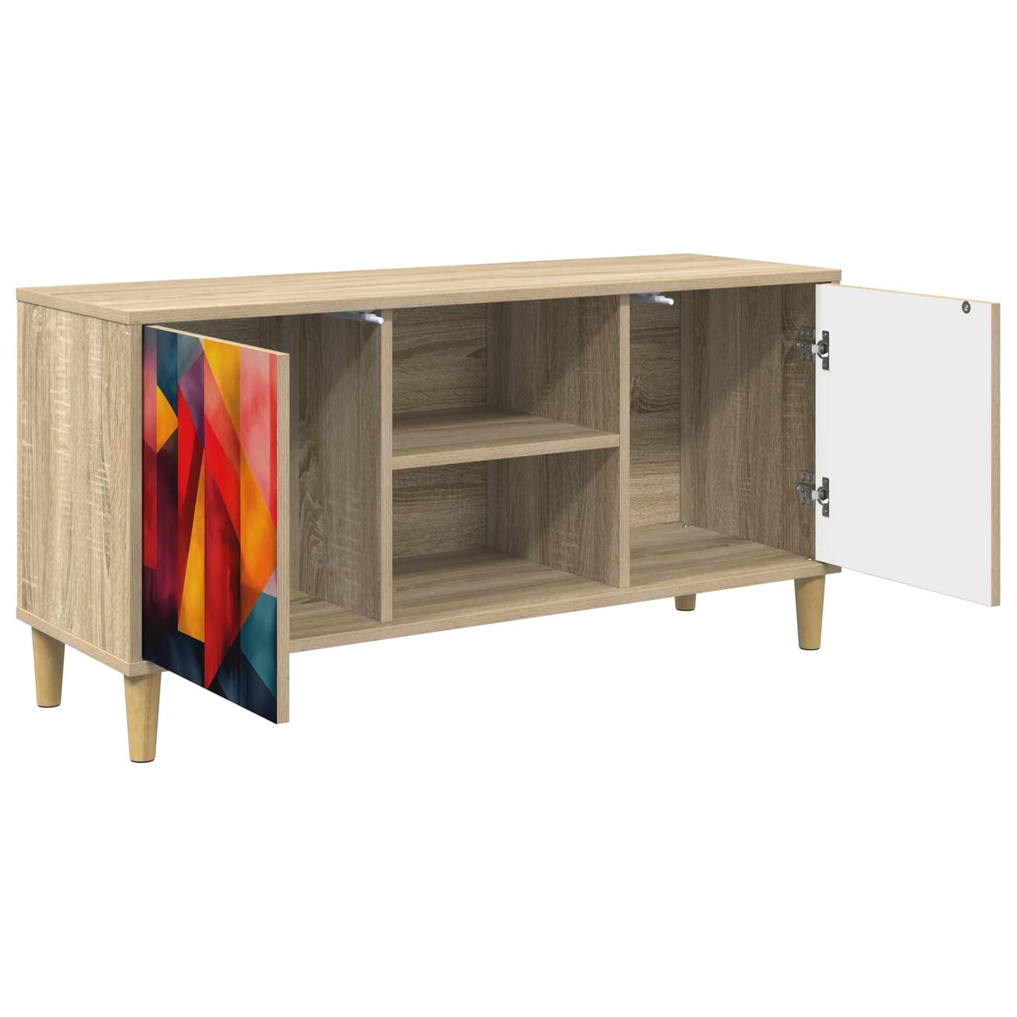 TV Cabinet HEESCH 102 x 33 x 50 cm Sonoma Engineered Wood