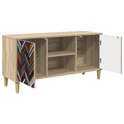 TV Cabinet OMMEN 102 x 33 x 50 cm Sonoma Engineered Wood